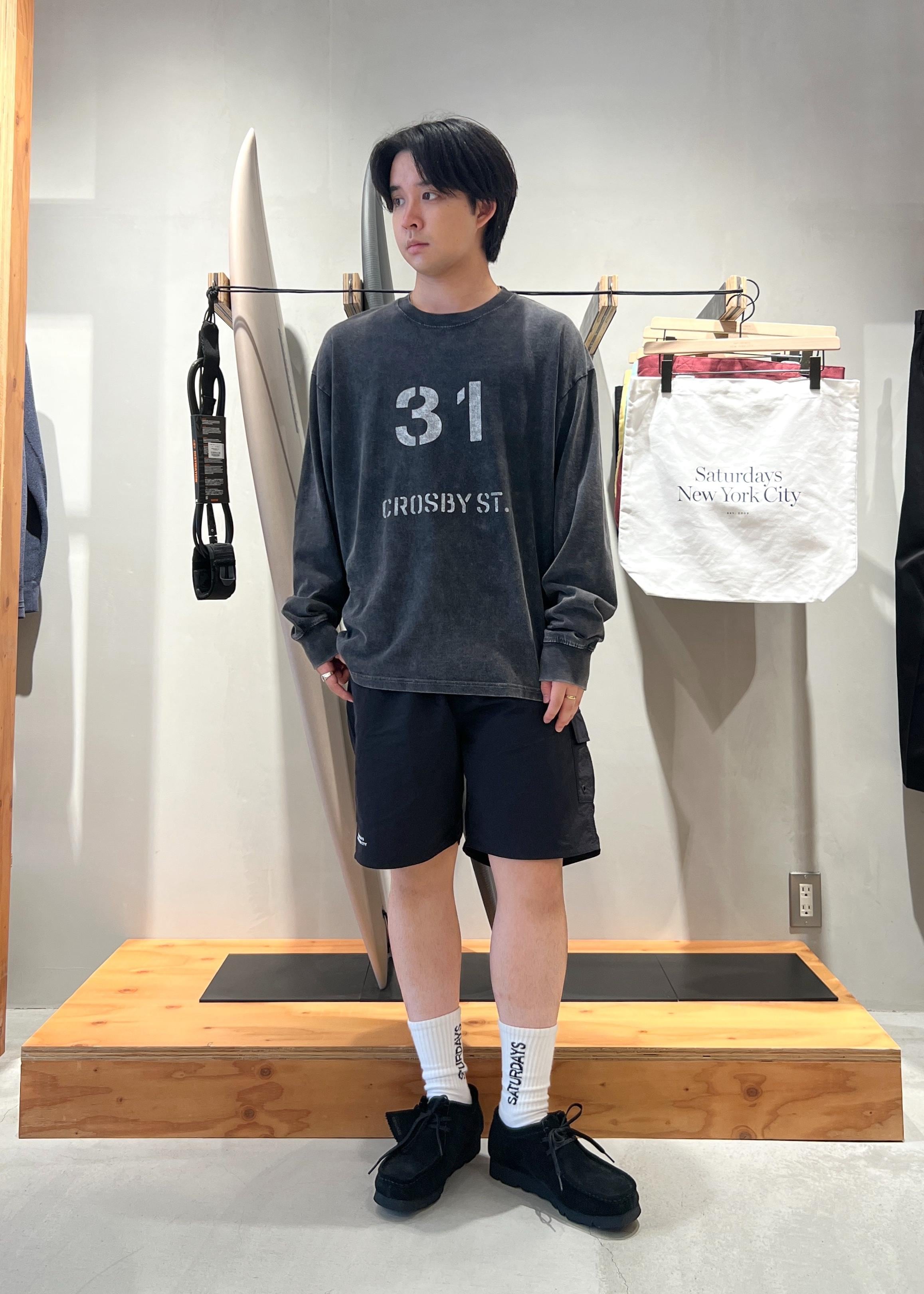 美品　サタデーズニューヨークシティ　セットアップ Slash Logo Sweatshirt Setup | Saturdays NYC Japan