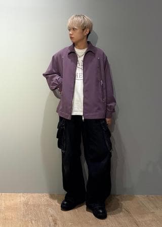 フルジップアウター 楽天市場】vネック ライトジップ ブルゾン レディース m l 秋 冬