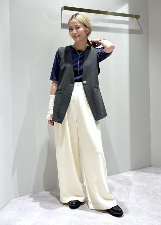 LE CERCLE par ropé(ル セルクル パー ロペ) / オーバル釦ベスト