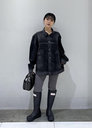 本日0時迄タイムセール☆HUNTER アダムエロぺ別注 ブラック ナイロン HUNTER（ハンター）の「【HUNTER for ADAM ET ROPE'】別注