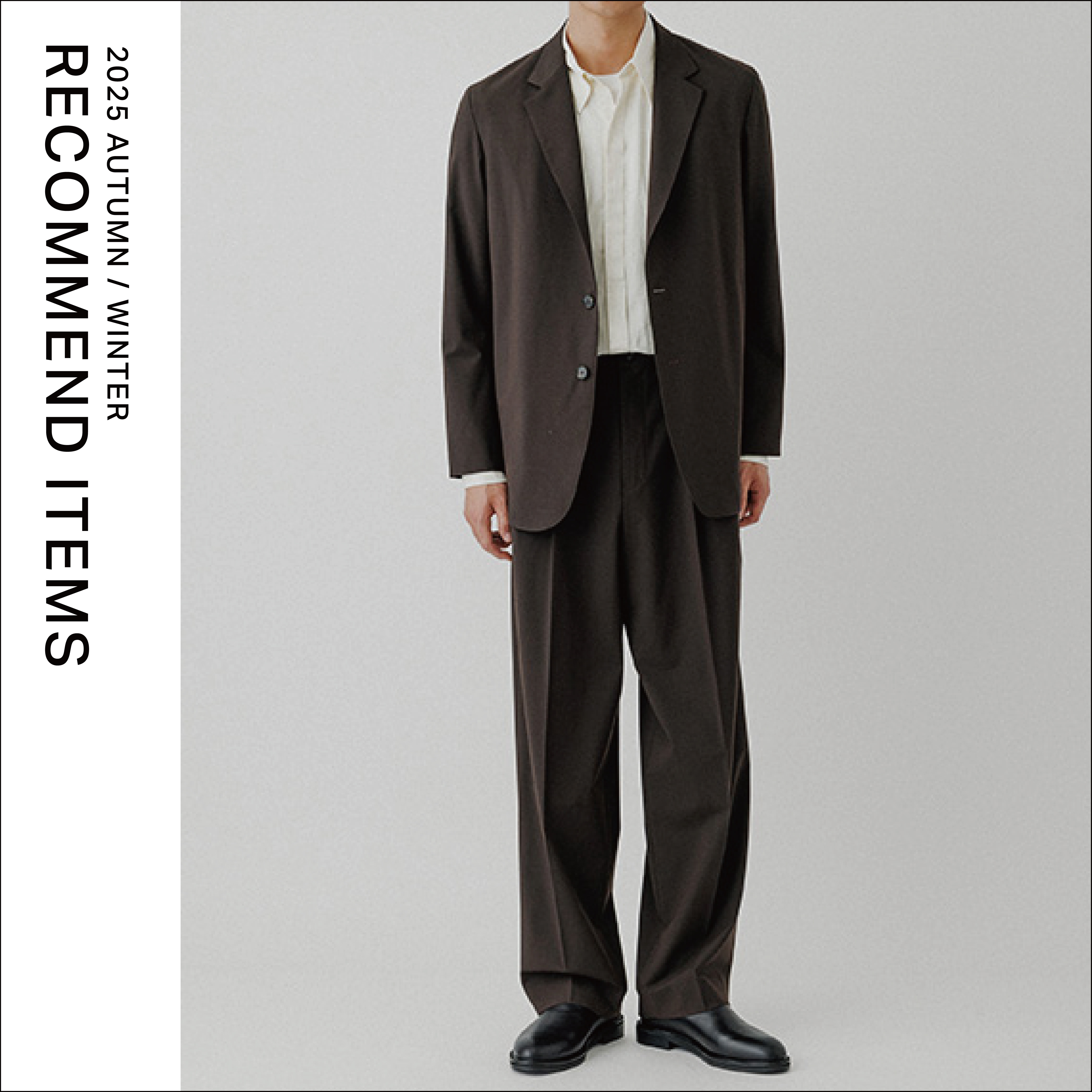 オーバーサイズ カシミアタッチ コート ADAM ET ROPE' HOMME オーバーサイズ カシミアタッチ コート ADAM ET ROPE' HOMME