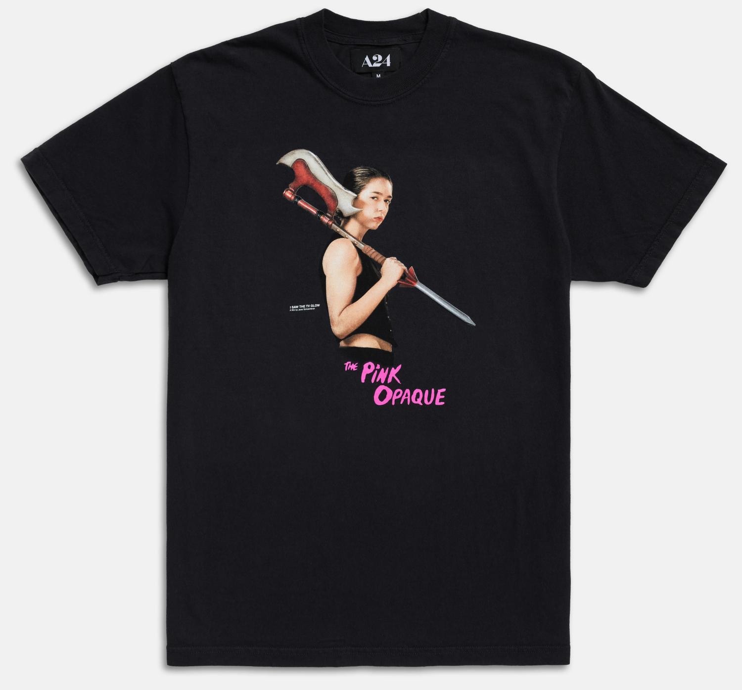 A24 テレビの中に入りたい Tシャツ A24公認『テレビの中に入りたい』日本オリジナルTシャツ（ピンク
