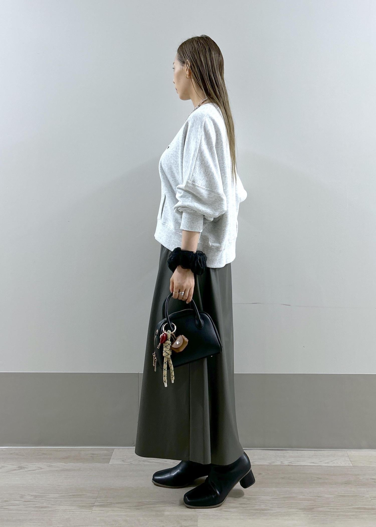 シンセティックレザーフレアスカート / m / ROPÉ PICNIC ｜J