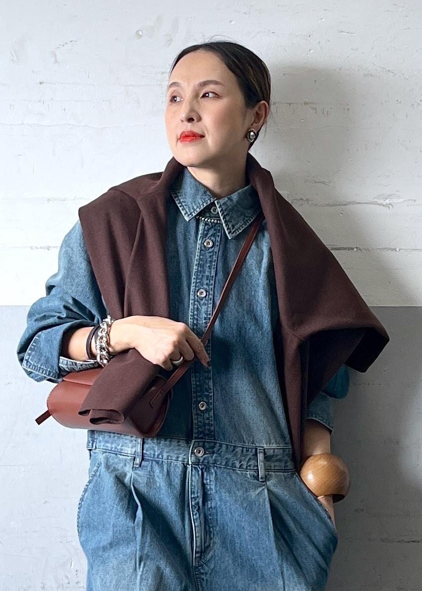 デニムオーバーオール / Kawabata / ADAM ET ROPÉ FEMME ｜J