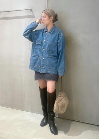 LELILL デニム カバーオール LELILL デニム カバーオール