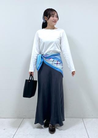 ROPÉ(ロペ) / 【4 ARTIST for ROPE'】コラボ シルクスカーフ/L