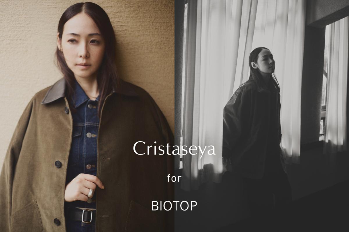 Cristaseya for BIOTOP 25AW | J'aDoRe JUN ONLINE（ジャドール ジュン