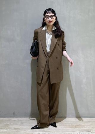 emoelle ジャケット ADAM ET ROPE'｜【EMOELLE】オーバーサイズシングルジャケット