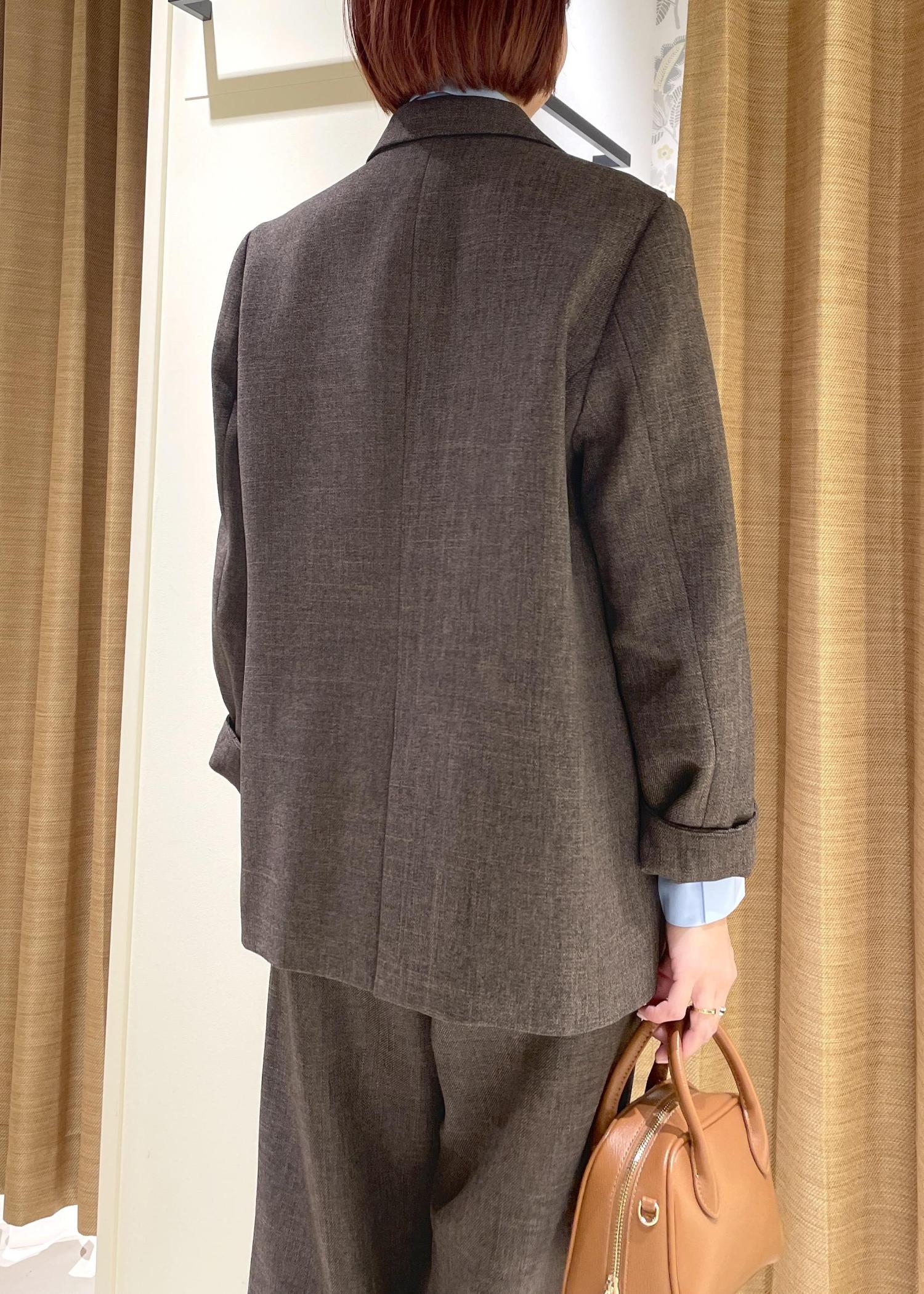 スリートーンツイードジャケット/セットアップ対応 / higuchin / ROPÉ