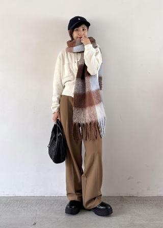 VIS(ビス) / くるみ釦ニットカーディガン (トップス