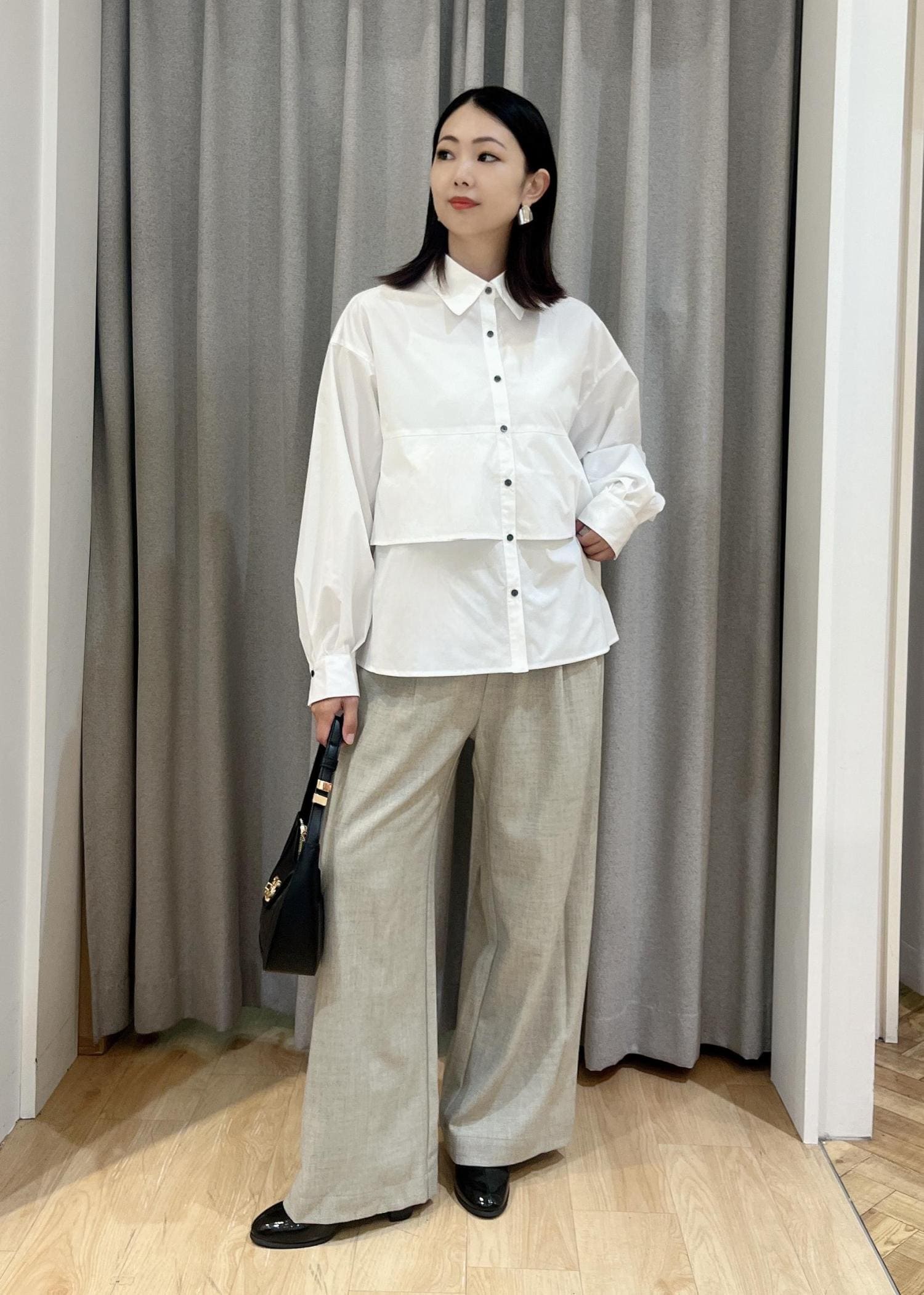 ouu様　スウェットパンツ+シアーシャツ シアーシャツとスウェットパンツコーデ / mayu / OUTLET ｜J