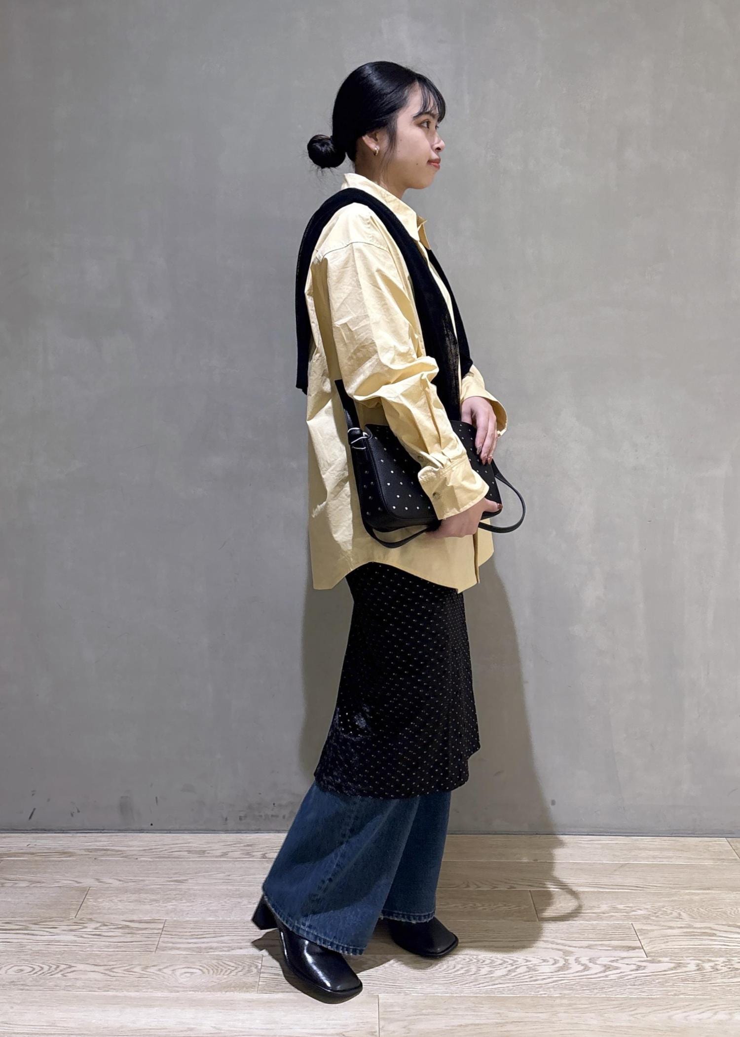 70s BOXY OVERSIZE SHIRTS / Yukine / ADAM ET ROPÉ FEMME ｜J