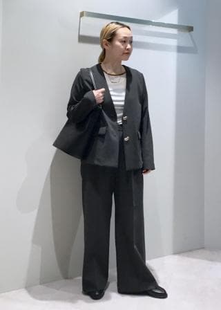 ROLIATノーカラージャケット ROPÉ(ロペ) ノーカラージャケット 通販｜J'aDoRe JUN ONLINE