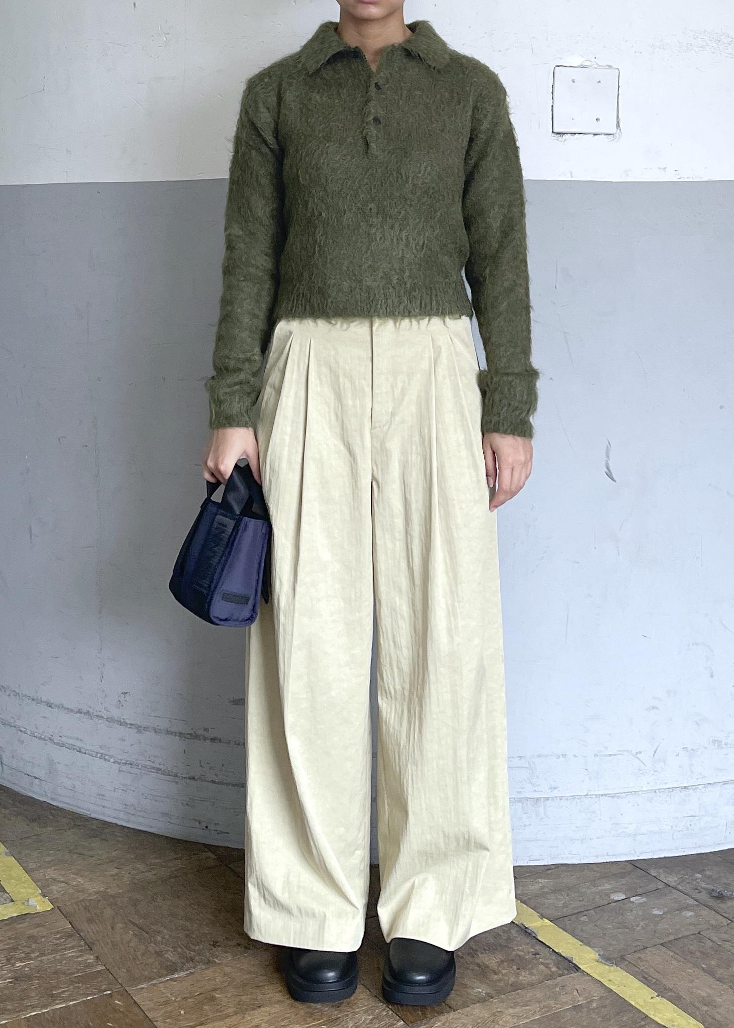 サステナブル】ベルテッドストラップロンパース×baserange