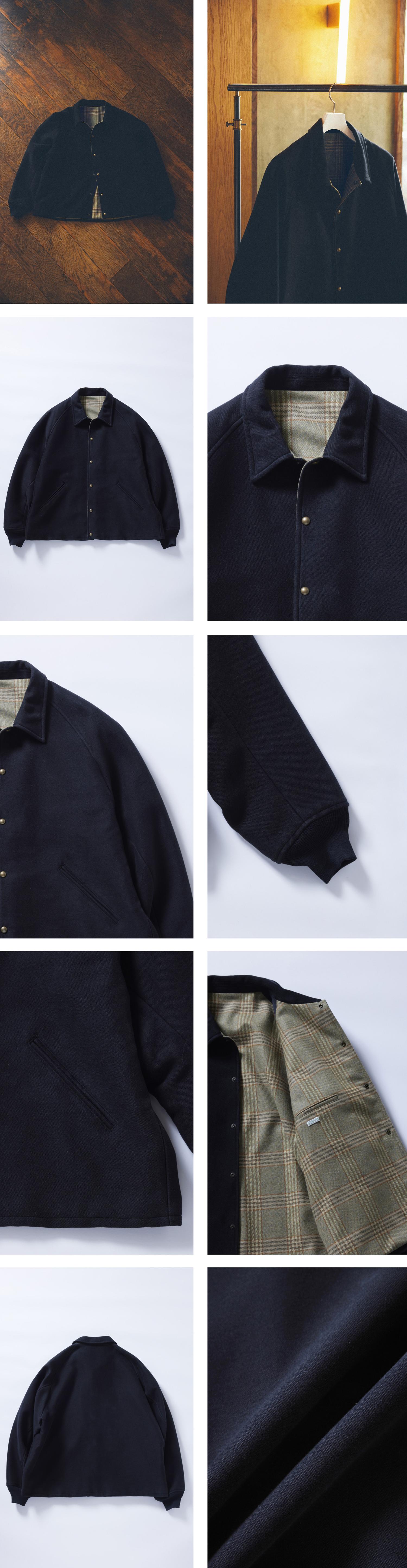 A.PRESSE for BIOTOP | Cotton Moleskin Coach Jacket | J'aDoRe JUN