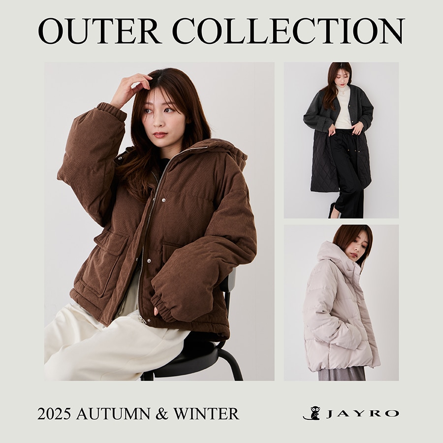 JAYRO ブラックファー付きコート Mサイズ JAYRO(ジャイロ) / パール付きノーカラーファーコート (ジャケット