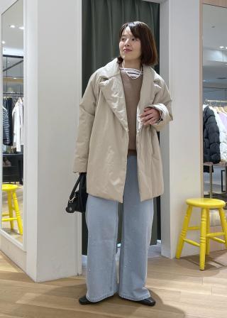 ROPÉ PICNIC(ロペピクニック) / 2WAY中綿テーラードコート (ジャケット