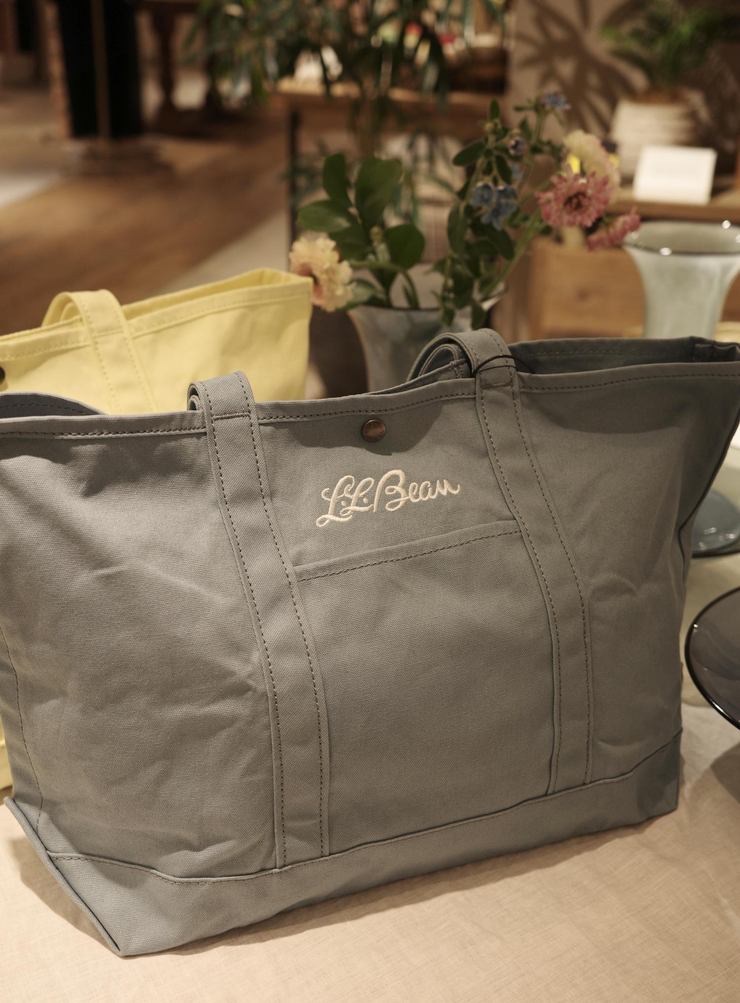 L.L.Bean for SALON（エル・エル・ビーン）】別注middle grocery tote 
