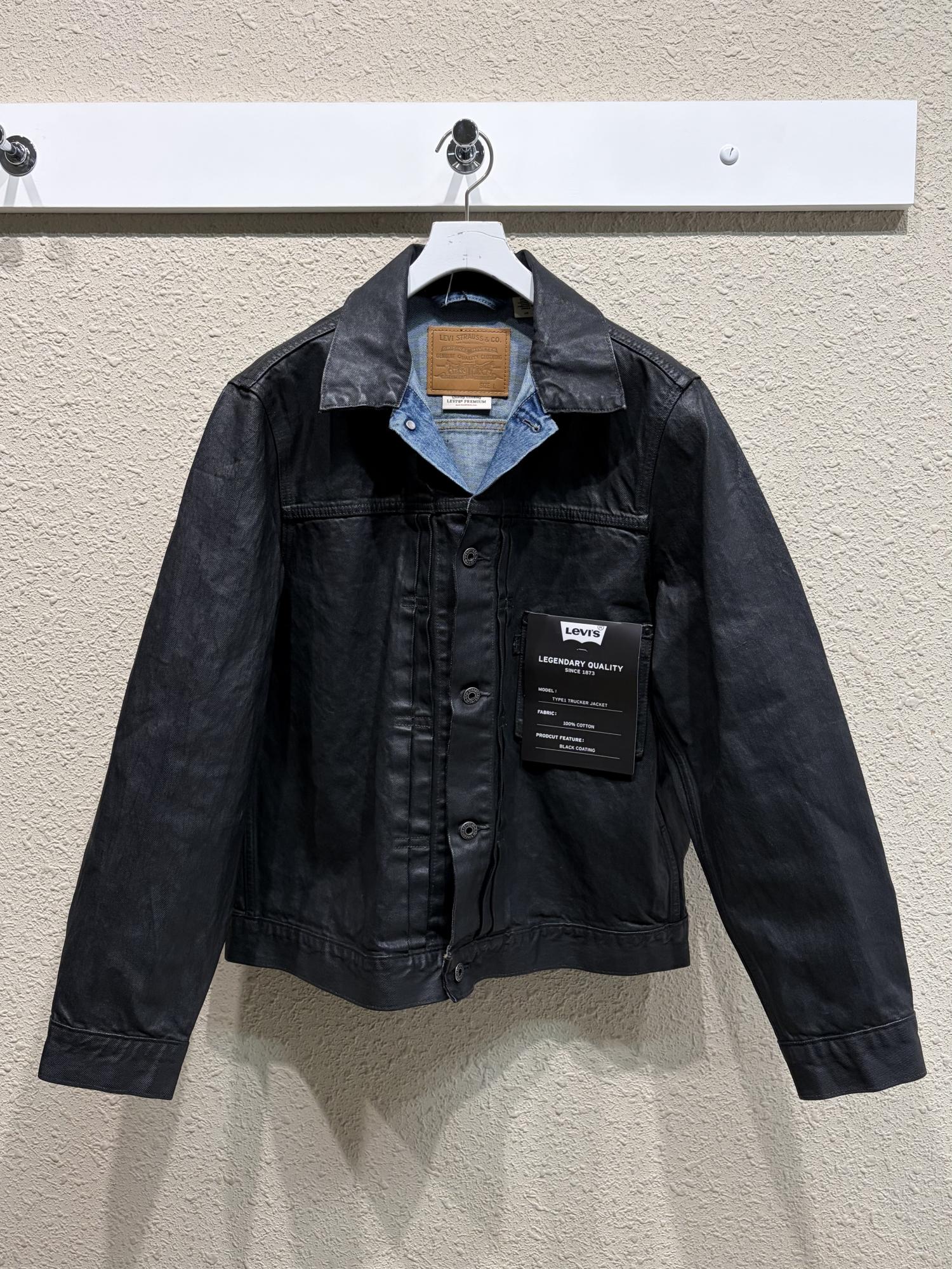 Levi's(R) | BIOTOP】 Exclusive 26SS TYPE 1 TRUCKER BLACK COATING