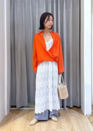 値下げ中✨SHARE SPIRIT レース　シルク　チュニック キャミワンピ 値下げ中✨SHARE SPIRIT レース シルク チュニック キャミワンピ