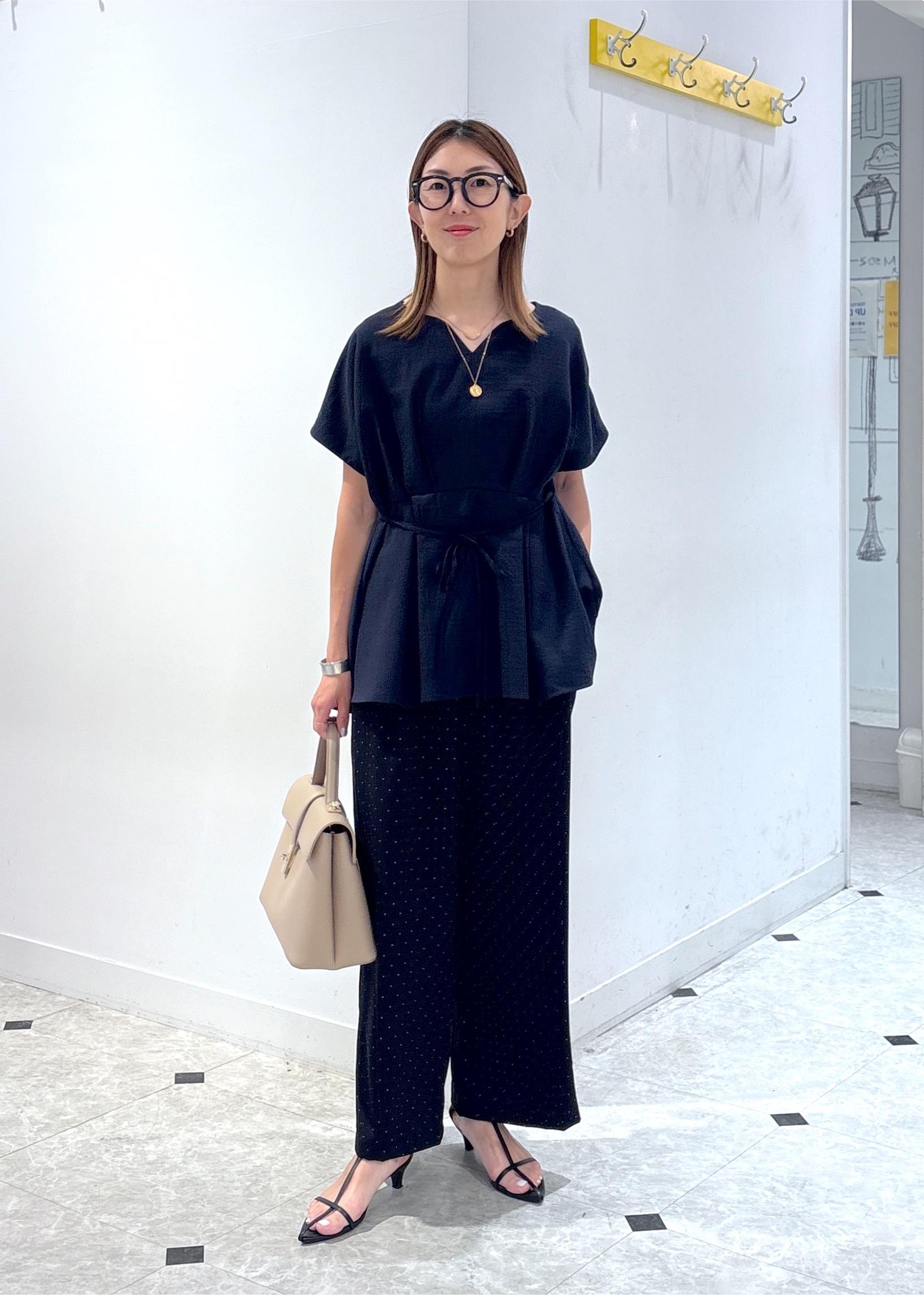 【新品・大きいサイズ XL】　ロペピクニック 他　パンツスーツ　ノーカラー　濃紺 ROPÉ PICNIC(ロペピクニック) | J'aDoRe JUN ONLINE（ジャドール